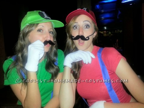 Los disfraces de última hora más tiernos de Mario y Luigi para mujer