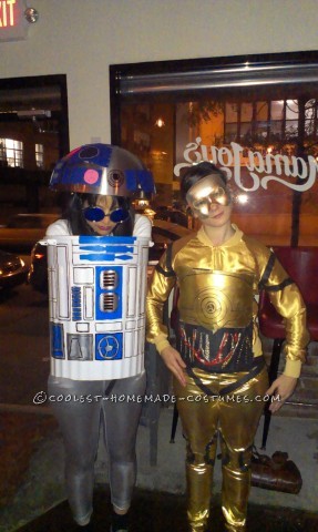 Nos encanta hacer disfraces de Halloween y lo hicimos hace un par de años, pero no obtuvimos muchas fotos buenas.  Decidimos actualizar nuestros disfraces y