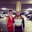 El disfraz de pareja más cool Hennessy y Coca-Cola