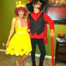 Traje de pareja DIY - Princesa Lolly y Lord Lakoris de Candyland