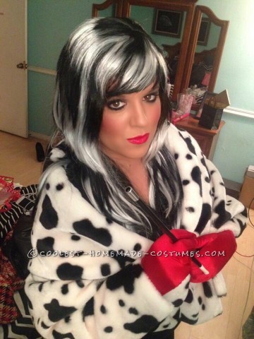 Traje ligero de Cruella DeVille