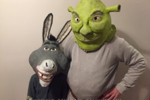 Impresionantes disfraces caseros de Shrek y Donkey: ¡9 años de preparación!