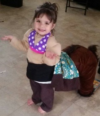 disfraz de centauro bebe