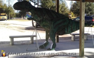 tiranosaurio rex disfraz de halloween