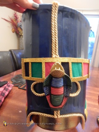 Camina como un disfraz de Nefertiti egipcio