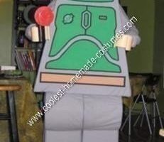 El mejor disfraz DIY de Boba Fett Lego para Halloween