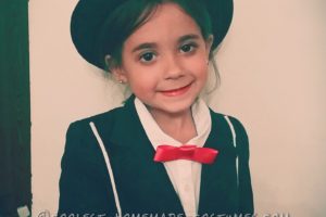 Disfraz casi perfecto para Mary Poppins de 5 años