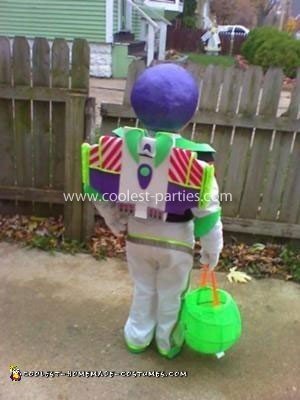 Disfraz casero de Buzz Lightyear