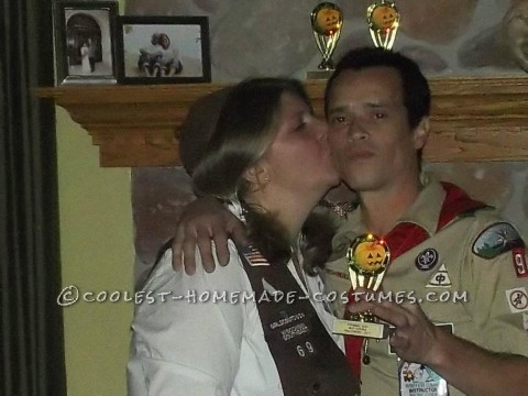 Genial disfraz grupal: Girl Scout y Boy Scout Squad