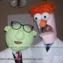 Disfraces caseros del Dr. Bunsen Honeydew y vidrio