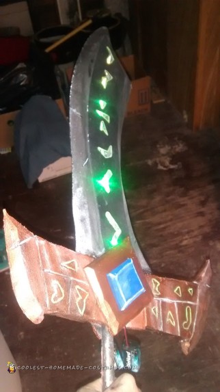 Genial disfraz hecho en casa World of Warcraft