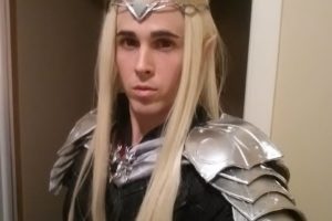 Traje de Thranduil del cosplay «Battle of the Five Armies»