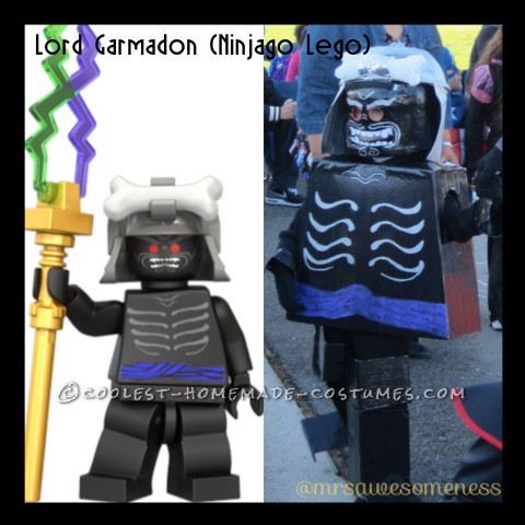 Cool Lord Garmadon LEGO Ninjago Disfraz de Halloween para niño