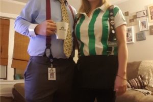 Traje para pareja de la película «Office Space»