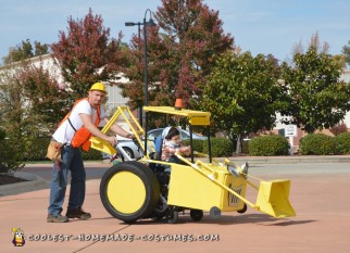 Disfraz de The Amazing Scoop y Bob the Builder