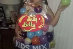 Traje fácil para todas las edades: traje Jelly Belly Jelly Beans Bag