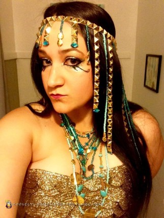 Larga vida al disfraz de la reina Cleopatra