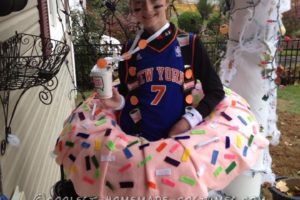 El disfraz de Dunkin Donut más cool para niña