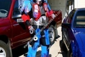 El disfraz de Halloween para adultos Optimus Prime casero más genial