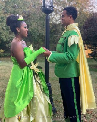 El disfraz casero de princesa tiana más chulo