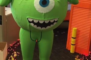 El disfraz de adulto más genial de Mike Wazowski