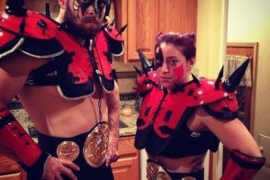 Traje de pareja DIY ganador: Legion Of Doom – The Road Warriors