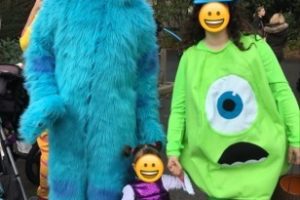 Geniales disfraces caseros para toda la familia Monsters Inc: Sally, Mike Wazowski y Boo