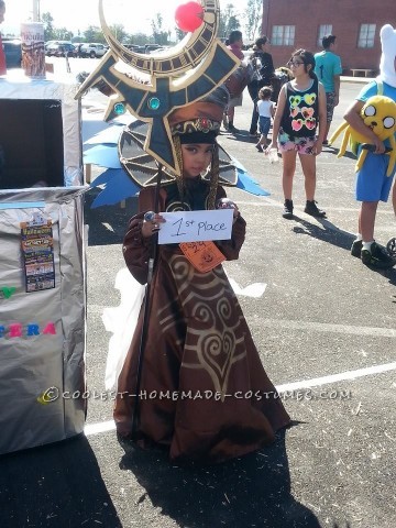 Disfraz de Rita Repulsa de villana de Power Rangers para niñas