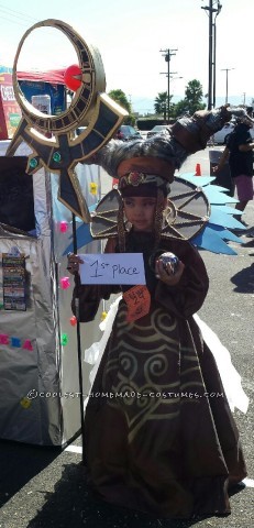 Disfraz de Rita Repulsa de villana de Power Rangers para niñas