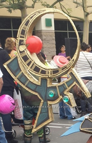 Disfraz de Rita Repulsa de villana de Power Rangers para niñas