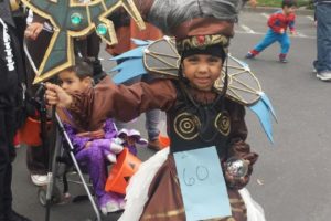 Disfraz de Rita Repulsa de villana de Power Rangers para niñas