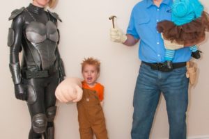 Trajes caseros de la familia Wreck-It Ralph