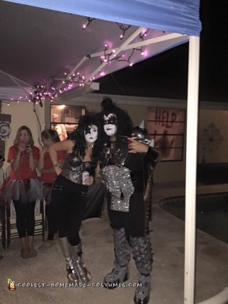Traje casero del infierno - KISS the Demon