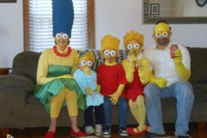 Los mejores disfraces de la familia Simpson