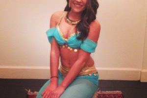 El disfraz casero de princesa Jasmine más lindo