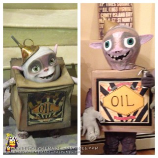 Los mejores disfraces de troll de caja de bricolaje: Oiler y Sparky