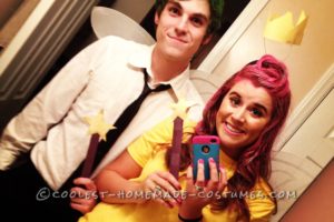 Disfraz de pareja de Halloween de Cosmo y Wanda