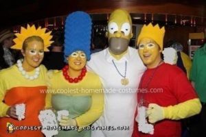 El mejor disfraz de grupo de Los Simpson