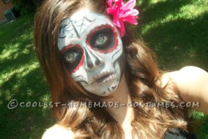 Boredom Kills – Disfraz de niña de Halloween hecho en casa para el Día de los Muertos