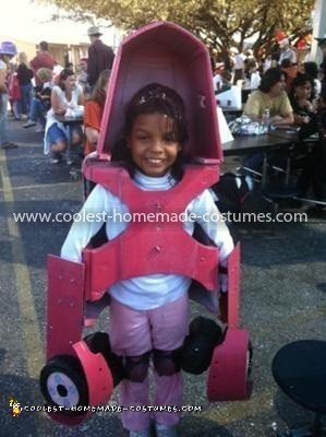 Traje transformador casero para camión de helados