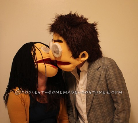 Impresionante idea de disfraz de Halloween: ¡Muppets de sí mismos!