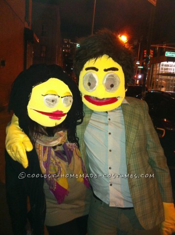 Impresionante idea de disfraz de Halloween: ¡Muppets de sí mismos!