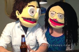 Impresionante idea de disfraz de Halloween: ¡Muppets de sí mismos!