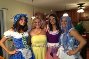 El mejor disfraz de Halloween de Candy Land Band