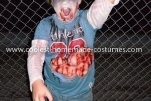 El mejor disfraz de zombie para niños