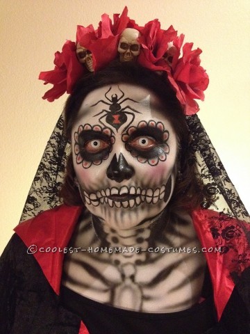 Increíble Dia De Los Muertos (Día De Los Muertos) Disfraz De Pareja