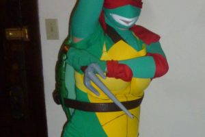 Disfraz de Halloween para niña Ninja Turtle Power