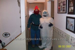 Disfraz de Halloween de pareja Yukon Cornelius y Bumble