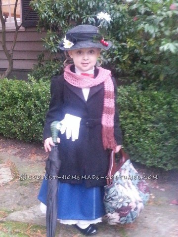 Minidisfraz de Mary Poppins para Halloween