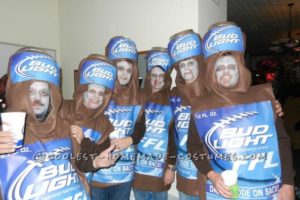 Coolest Zombie Six Pack Group Disfraz de Halloween